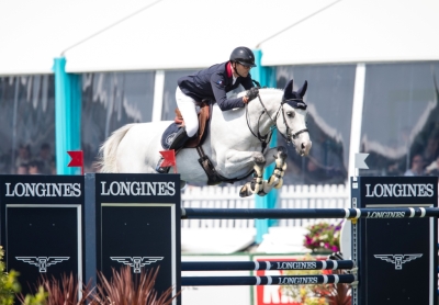 Impressario VD Heffink par Diabeau vd Heffinck  et Romain Potin remportent une épreuve 1m45 du Grand National de Canteleu